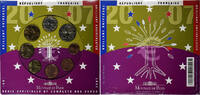 Frankreich Coffret 1c. à 2€ BU, MDP, STGL -