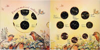 Finnland Set 1 ct. - 2 Euro + Token Ensimmäiset rabani, FDC, Vantaa -