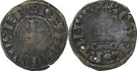 Frankreich Denier Philip II, Saint-Martin de Tours, Silber, S -