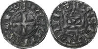 Frankreich Denier Philip II, Saint-Martin de Tours, Billon, S+ -