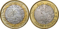 Finnland 5 Euro Nordic Nature Series - Waters, Vantaa, Bi-Metallic, UNZ -