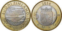 Finnland 5 Euro Cuckoo, Vantaa, Bi-Metallic, UNZ, KM:207 -