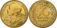 Frankreich 50 Centimes Marianne, MDP, ESSAI, Aluminum-Bronze, STGL -