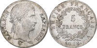 Frankreich 5 Francs Napoleon I, Paris, Silber, VZ+, Gadoury:584 -