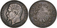Frankreich 2 Francs Napoleon III, Paris, Silber, VZ, Gadoury:523 -