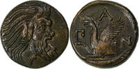 Æ Cimmerian Bosporos, Pantikapaion, Bronze, VZ, HGC:7-113 -
