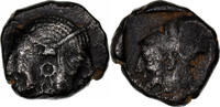 Diobol Mysia, Lampsakos, Silber, SS+, SNG-France:1126 -