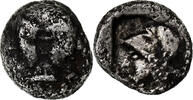 Obol Mysia, Lampsakos, Silber, S+, SNG-France:1128-9 -