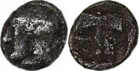 Obol Troas, Tenedos, Silber, S+, SNG-Cop:509, HGC:6-387 -