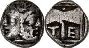 Obol Troas, Tenedos, Silber, SS, SNG-Cop:509, HGC:6-387 -