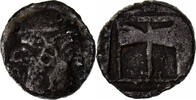 Hemiobol Troas, Tenedos, Silber, SS+ -