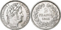 Frankreich 2 Francs Louis-Philippe, Rouen, Silber, SS+, Gadoury:520 -