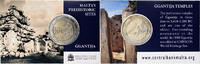 Malta 2 Euro Ġgantija Temples, Coin card, Bi-Metallic, STGL -