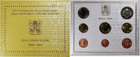 Vatikan Set 1 ct. - 2 Euro Benedict XVI, FDC, Rome, STGL -