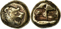 1/3 Stater Lydia, Alyattes II, Sardis, Electrum, SS -