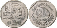 Frankreich 2 Francs René Cassin, MDP, Nickel, VZ+, Gadoury:551, KM:1213 -