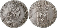 Frankreich 1/3 écu de France Louis XV, Rennes, Silber, S+ -