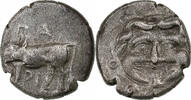 Hemidrachm Mysia, Parion, Silber, SS+, SNG-France:1356-7 -