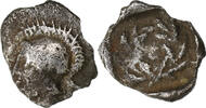 Hemiobol Aeolis, Elaia, Silber, SS, SNG-Cop:164 -
