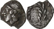 Hemiobol Aeolis, Elaia, Silber, SS, SNG-Cop:164 -