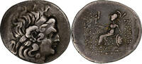Tetradrachm Thrace, Lysimachos, Byzantium, Silber, S+, HGC:3-1404 -