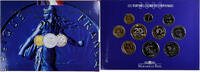 Frankreich Coffret 1 c. à 20 frs. MDP, BU, STGL -