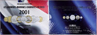 Frankreich Coffret 1 c. à 20 frs. MDP, BU, STGL -