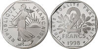 Frankreich 2 Francs Semeuse, MDP, PP, Nickel, STGL, Gadoury:547b -