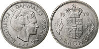 Dänemark 5 Kroner Margrethe II, Copenhagen, Kupfer-Nickel, VZ, KM:863.2 -