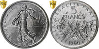 Frankreich 5 Francs Semeuse, Paris, Silber, PCGS, UNZ+, Gadoury:770, Le -
