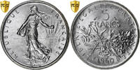 Frankreich 5 Francs Semeuse, Paris, Silber, PCGS, STGL, Gadoury:770, Le -