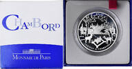 Frankreich 1-1/2 Euro Château de Chambord, PP, MDP, Silber, STGL -