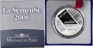 Frankreich 1-1/2 Euro Abolition de la peine de mort, PP, MDP, Silber -