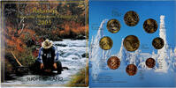 Finnland Set 1 ct. - 2 Euro + Token FDC, Helsinki, STGL -