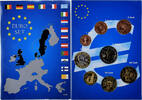 Österreich Set 1 ct. - 2 Euro euro set, UNZ -