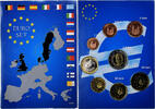 Spanien Set 1 ct. - 2 Euro euro set, UNZ -