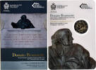 San Marino 2 Euro Donato Bramante, Coin card.FDC, Rome, Bi-Metallic -