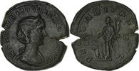 Sesterz 249-251 Rome  Herennia Etruscilla, Rome, Bronze, SS+, RIC:134 SS+