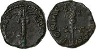 Quadrans 71 Rome Vespasian, Rome, Rare, Bronze, SS, RIC:340