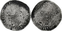 Spanische Niederlande Ecu Philippe - Philipsdaalder Philip II, Tournai -