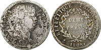 Frankreich Demi Franc Napoleon I, Nantes, Silber, S, Gadoury:398 -