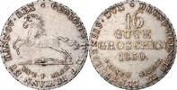 Kingdom of Hannover 16 Gute Groschen Georg IV, Hannover, Silber, VZ -