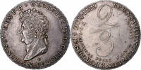 Kingdom of Hannover 2/3 Thaler Georg IV, Hannover, Silber, VZ, KM:140 -
