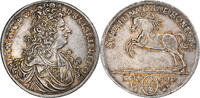 Duchy of Brunswick-Lüneburg 2/3 Thaler Ernst August, Clausthal, Silber -