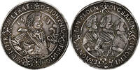 Duchy of Saxe-Altenburg Thaler Johann Philipp, Saalfeld, Silber, SS+ -