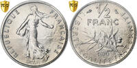 Frankreich 1/2 Franc Semeuse, Paris, Nickel, PCGS, Gadoury:429 -