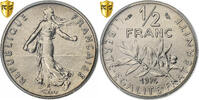 Frankreich 1/2 Franc Semeuse, Paris, Nickel, PCGS, Gadoury:429 -