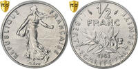 Frankreich 1/2 Franc Semeuse, Paris, Nickel, PCGS, Gadoury:429 -