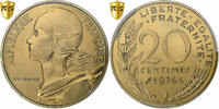 Frankreich 20 Centimes Marianne, Paris, Aluminum-Bronze, PCGS -