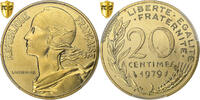 Frankreich 20 Centimes Marianne, Paris, Aluminum-Bronze, PCGS -